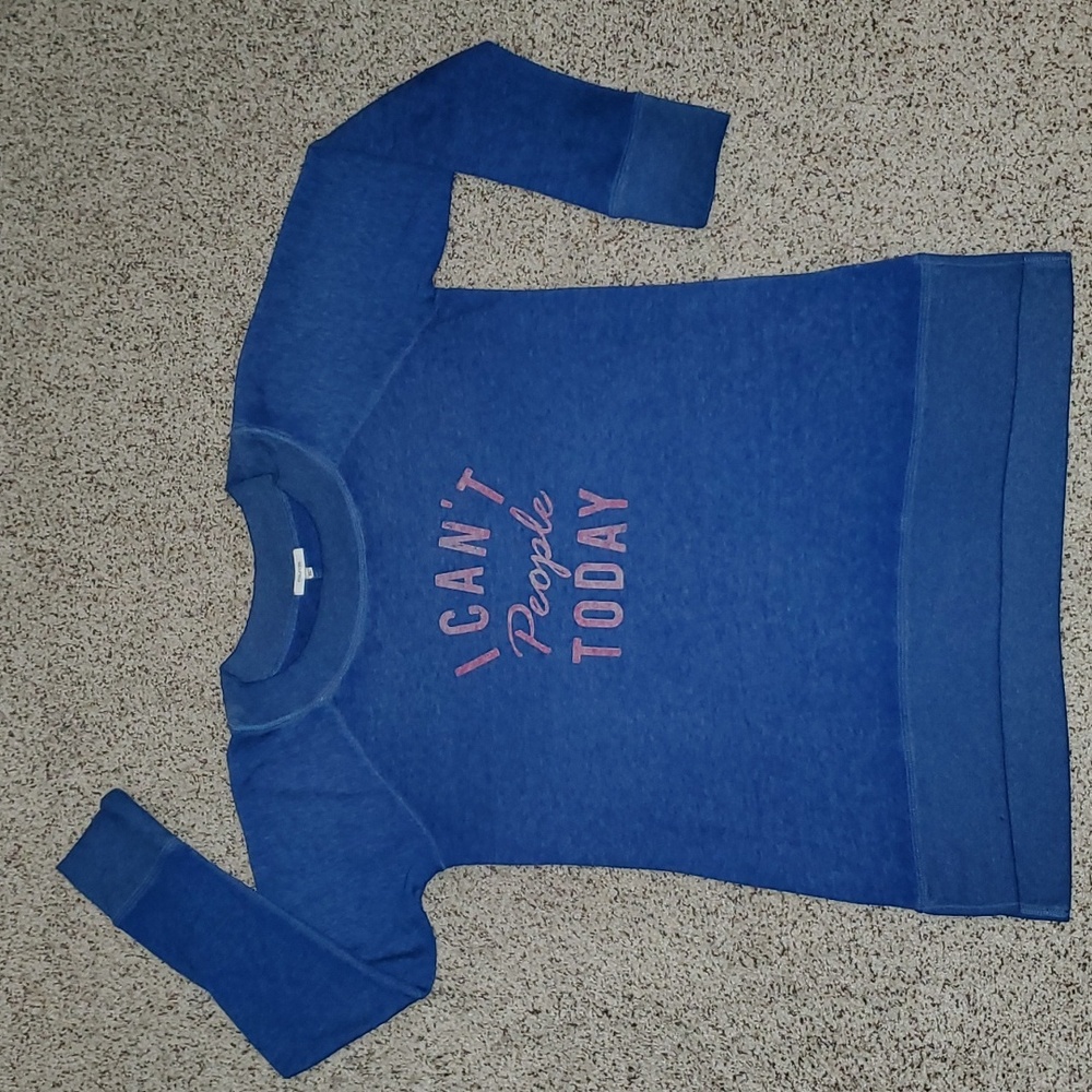 Maurices "I Can't People Right Now" Long Sweatshirt